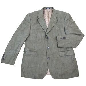 Vintage Stafford Blazer Mens 42R Jacket Tweed Brown Multicolor Wool Sport Coat